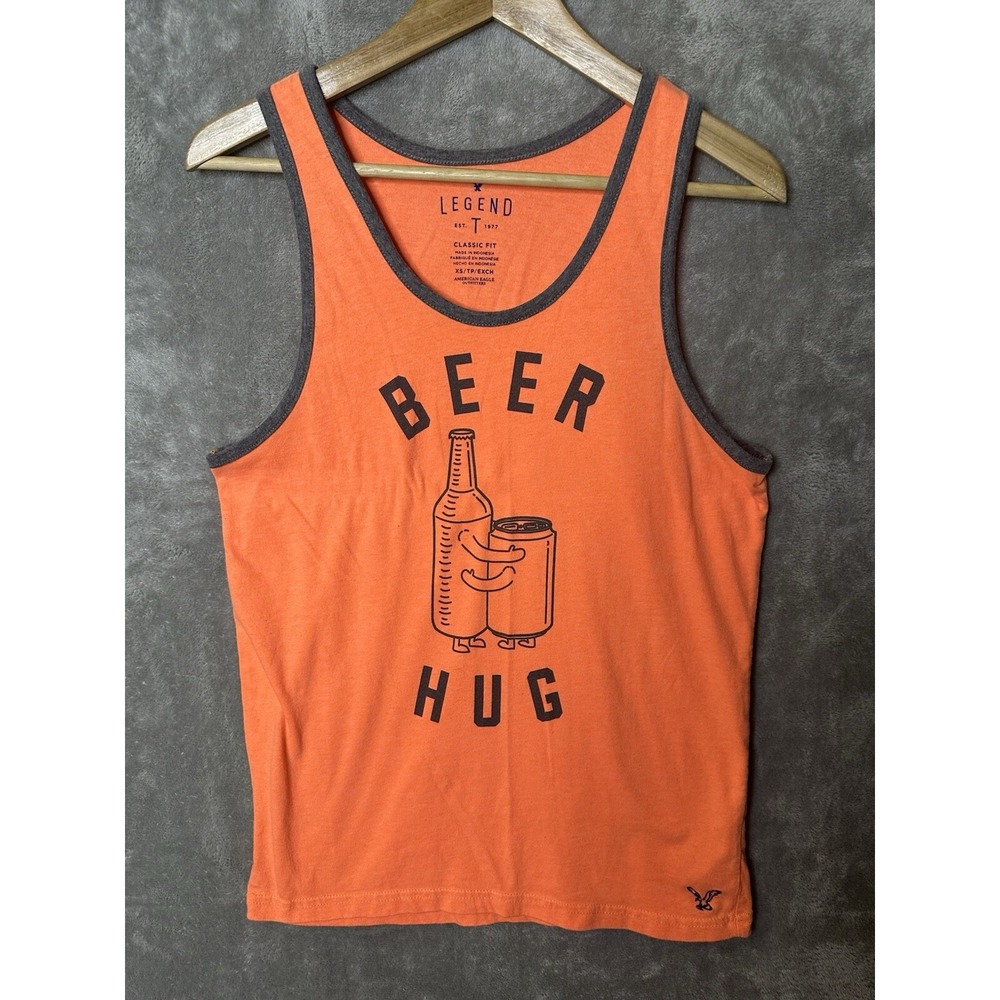 American Eagle Shirt Men's Extra Small‎ Classic Fit Beer Hugs